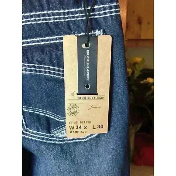 Brooklyn Laundry Premium Collection Jeans – Men’s W34 L30 NWT - Picture 3 of 6